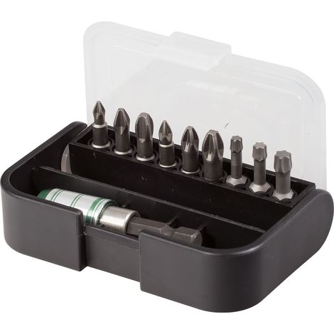 Jeu d'embouts de vissage RS PRO x 10 pièces ( Prix pour 1 )