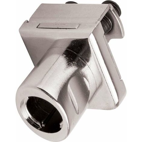 Mécanisme support serrure de porte en verre amovible 1 vantail épaisseur 4 - 7mm sans barillet verrou Meuble Armoire Vitrine Secrétaire Porte Sécurité Universel (1/2)
