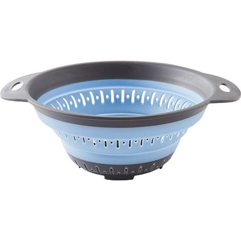 Panier de rangement cuisine pliable en silicone multifonctionnel pour fruits et légumes (1/5)