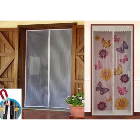 Magnetic Zanzaria Calamita 100x220cm Universale Porta Canafe Zanzario Mosche