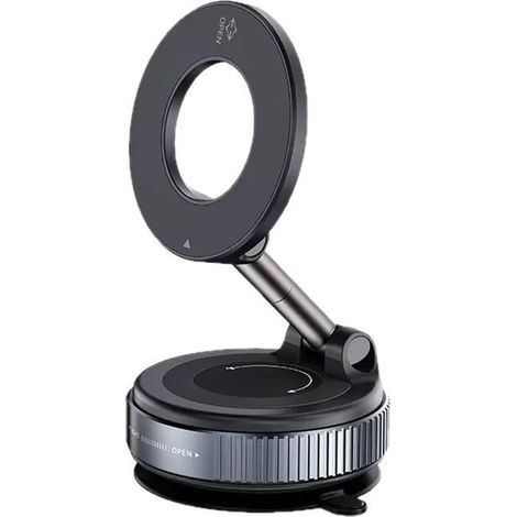Support magnétique pour téléphone à 360 degrés avec ventouse, pliable, support de téléphone pour voiture (1/2)