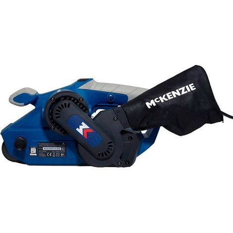 Ponceuse à bande - Bleu noir gris - 800W