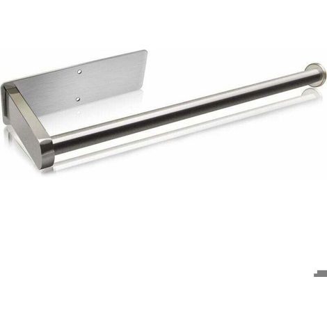 Support Dévidoir Sopalin Acier Inoxydable Pas de Perçage Porte Essuie Tout Auto-adhésif Devidoir Support Tout Mural, Derouleu (1/5)