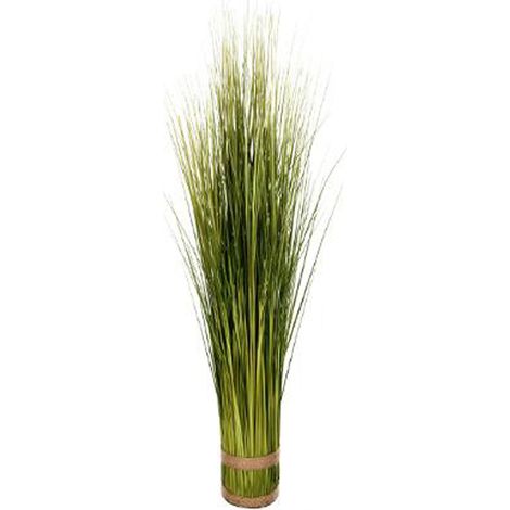 Plante artificielle en PVC coloris vert - Dim : D.12 x H.100 cm -PEGANE- (1/2)