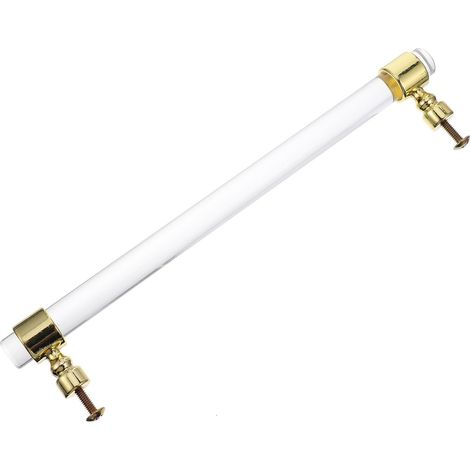 Acryl Türgriff 192 mm goldfarben für Schränke und Schubladen