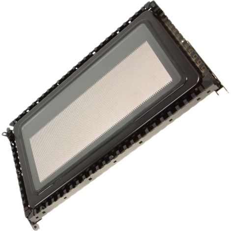 Porte avec vitre d'origine pour four micro-ondes – Compatible BAUKNECHT, WHIRLPOOL, ARISTON HOTPOINT, KITCHENAID – Remplacement optimal