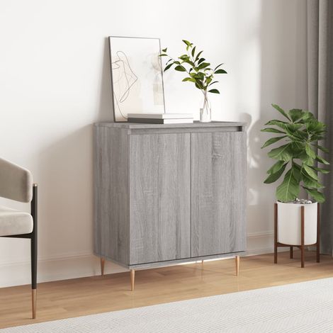 Buffet, Meuble de Rangement, Armoire de Cuisine Sogris 60x35x70 cm Bois d'ingénierie NKK21820 (1/5)