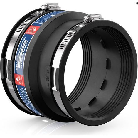 Raccord d'adaptateur Crassus CAC CRA12060 étanche à la pression jusqu'à 0,6 bar 130-145/110-125 mm (1/5)