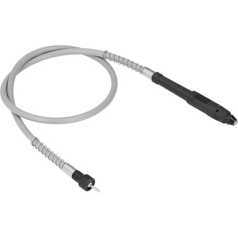 Adaptateur de tige flexible extension perceuse câble meuleuse mandrin 0.3-3mm outil rotatif avec clé (1/5)