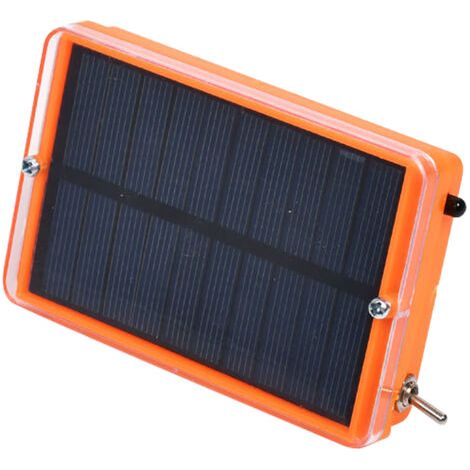 Dispositivo solare antiparassiti ultrasonico intelligente, protezione automatica per uccelli da giardino (1/4)