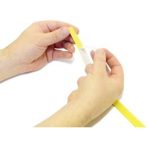 Antistat Talonnette ESD 100 pc(s) noir/jaune 068-0009 R042682 (1/3)