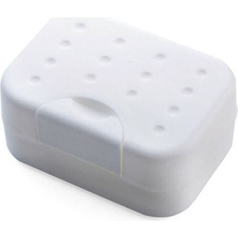 Porte-savon de voyage Porte-savon portable avec couvercle Porte-savon en plastique Conception de serrure de porte-savon étanche pour la randonnée, la maison, la douche, la salle de bain (1/5)