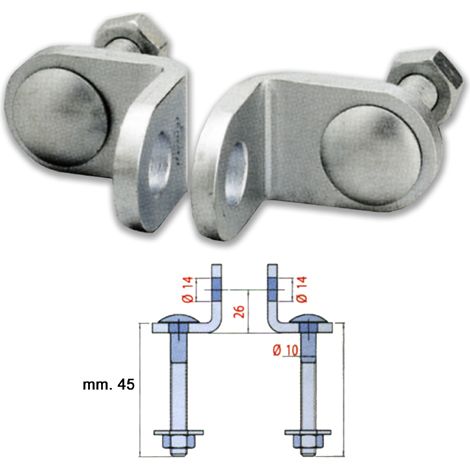 Occhioli Fissi mm 45 Pal400061 CORBIN