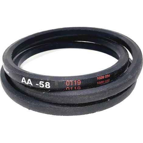 Courroie hexagonale AA58