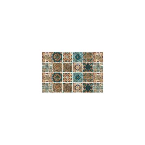 Piastrelle adesive in stile industriale 20x20 per paraschizzi da cucina, motivo a mattoni, 24 adesivi murali per bagno e cucina, piastrelle adesive con motivi a piastrelle, pannello murale adesivo in 