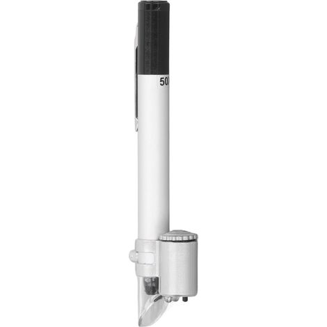 Microscope de poche portable de type stylo, grossissement 50x, loupe LED avec échelle, pour laboratoire, domicile et bijouterie. (1/5)