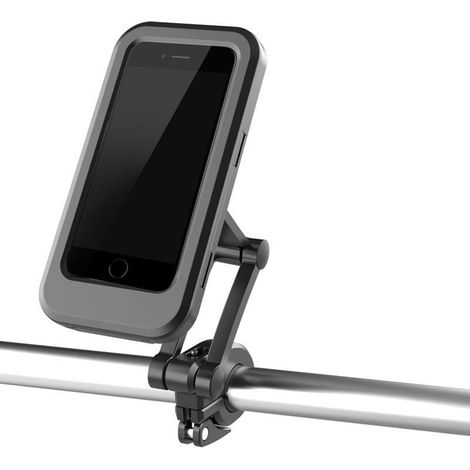 Support de téléphone portable pour vélo, véhicule électrique, étanche, navigation à emporter, moto, chargement sans fil, chargement USB (1/4)
