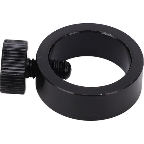 Bague de fixation pour microscope stéréo industriel 22mm, support métal colonne pilier barre adaptateur avec vis (1/5)