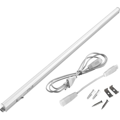 Leuchten 2379-106 Réglette LED à lumière blanc neutre, idéale pour meubles, placards, cuisine, interrupteur intégré, 10 W (1/5)