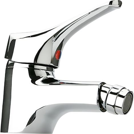 Miscelatore Rubinetto PAINI serie PILOT per bidet completo di piletta di scarico cod. 04CR306