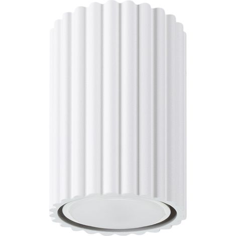 DOWNLIGHT AMBRE 1 GU10 BLANC ALU LUMILO 15.147.30 (1/5)