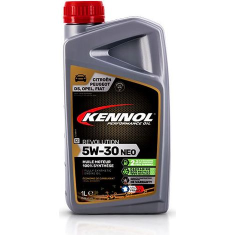 KENNOL Huile moteur 100% synthèse REVOLUTION 5W30 NEO, bidon 1 litre
