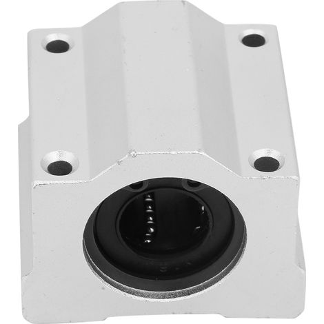 Coulisse longue en alliage d'aluminium pour mouvement linéaire, bloc coulissant avec roulement à billes, douille de guidage, glissière de précision (1/3)