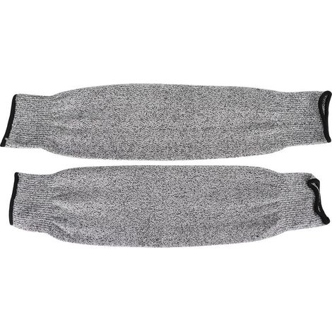 1 paire de manchons anti-coupure de 45 cm, niveau de résistance 5, pour le jardinage (1/5)