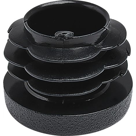 Lamellenstopfen rund ø 70 mm Wandstärke 2,0 - 4,5 mm Kunststoff schwarz