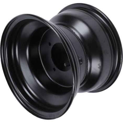 ATV-Hinterradfelge 18x9, 50-8, schwarz lackierter Stahl, 4 Löcher, 8 Zoll, Go-Kart für Quad Dirt Bike, auf Rasenmäher. (1/5)