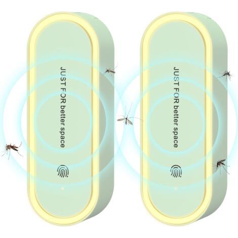 Répulsif antiparasitaire à ultrasons, Antiparasitaire pour Moustiques, Souris, Araignées, Cafards, Mouches (1/5)