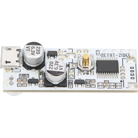 BYS459-1500 Mini lampe à spectre musical USB avec commande vocale, sensibilité réglable, lumière rouge. (1/5)