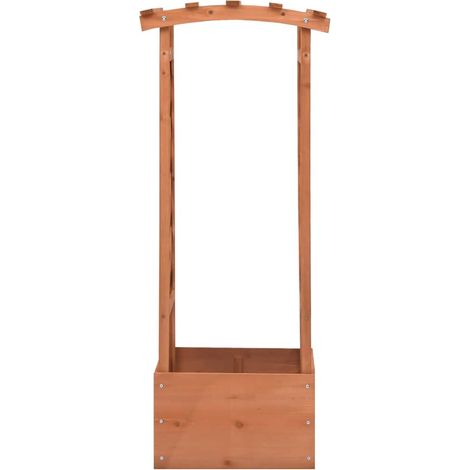 Maison Exclusive - Fioriera a Traliccio con Arco 49x39x117 cm in Legno di Abete (1/5)