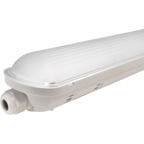 Réglette Intégrée LED NOVA - 1480 mm - 55 W - Étanche IP 65 - Blanc Pur - DeliTech® (1/2)