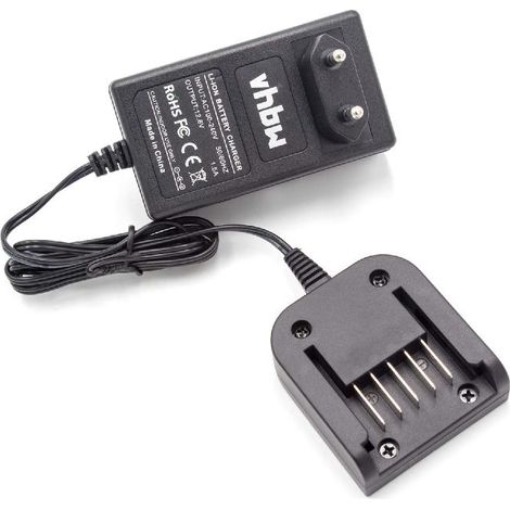 vhbw Ladegerät kompatibel mit Makita 197390-1 197394-3, 197396-9, 197402-0, 197402, 197406-2, 632F39-7 Werkzeug Li-Ion-Akkus, 12,6V