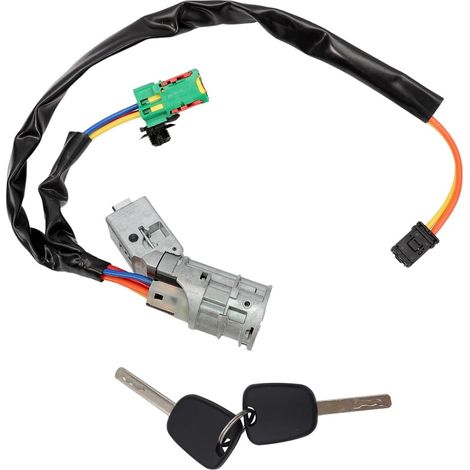 Antivol de direction Neiman avec 2 clés 4162AH Compatible avec Citroën C3 Phase 1 C2 Peugeot 1007 (1/5)