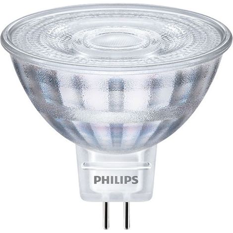 Philips – Ampoule LED GU5.3 4.4 W = 35 W – 30708700 – Blanc neutre 4000 K – Flux lumineux 390 lm – Ø 51 mm, longueur 46 mm