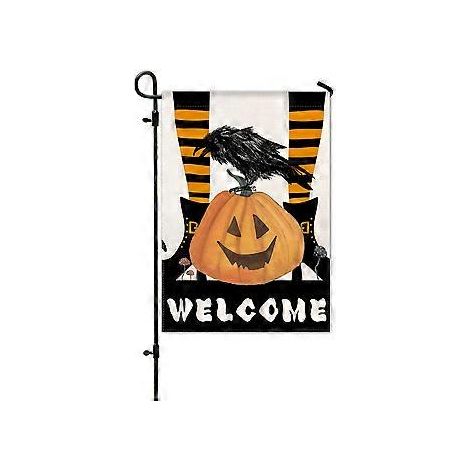 Neue Halloween-Gartenflagge, Hof-Kürbisflagge, Veranda-Layout, Horror-Atmosphäre-Dekorationsflagge (HYQ5-19)