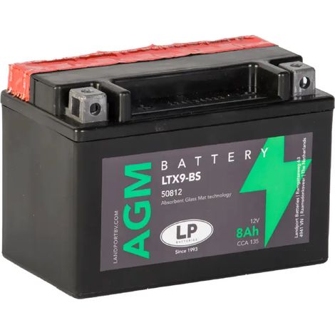 Batería de Moto 8Ah 12V LP LTX9-BS