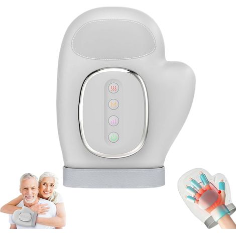 Massageur de Mains Électrique - Avec Airbags, Chauffage et Compression - Pour Soulager Douleurs et Thérapie à Domicile (1/5)