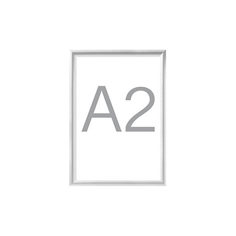 Design-Klapprahmen  Aluminiumprofil  silber eloxiert  VE 2 Stk