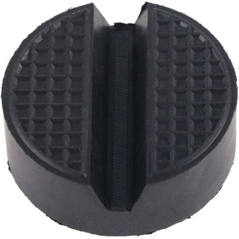 Adaptateur universel de coussin de cric de voiture, cadre en caoutchouc fendu, Support de Protection de Rail, 6.5cm de diamètre (1/4)
