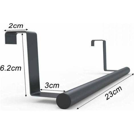 2 Porte Torchon Cuisine, Accroche Torchon, Rail de Suspension en Acier Inoxydable Pour Cuisine Et Salle de Bain, Porte Serviette Salle de Bain Sans P