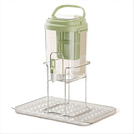 Bouilloire froide avec robinet, pichet à eau et à jus pour réfrigérateur, distributeur de boissons en plastique pour la maison, récipient à boisson filtrant pour 2 L. (1/5)