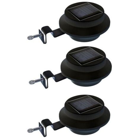 Lampes solaires de gouttière x 3 (1/5)