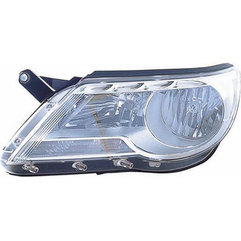 Phare avant gauche H7/H7 Volkswagen Tiguan 1 phase 1 2007-2011