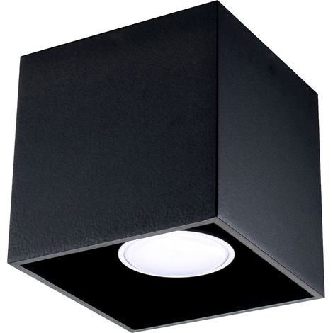 QUAD 1 black ceiling light (1/5)