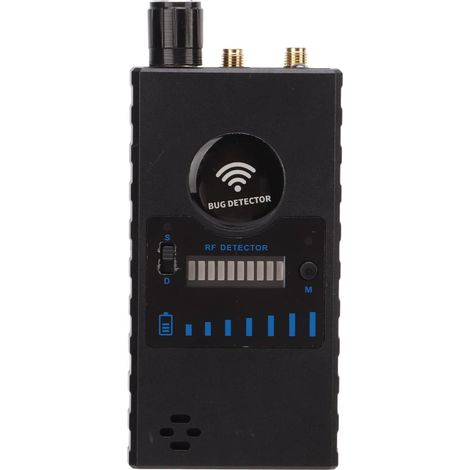 Drahtloser RF-Insektendetektor, versteckter Kameradetektor 1 MHz bis 8000 MHz, drahtlose Kameras, leistungsstarker Infrarotdetektor, magnetischer Detektor für GPS-Tracker, Abhörgerät, Auto
