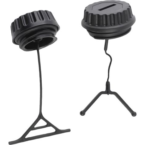 Öl- und Tankdeckel für Stihl Kettensägen 064 066 084 088 – Kunststoff, 5 cm, 2 Stück (1/5)