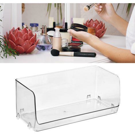Boîte Cosmétique - Organisateur de Maquillage Transparent et Stackable 32x15x12.8cm avec Grande Capacité (1/5)
